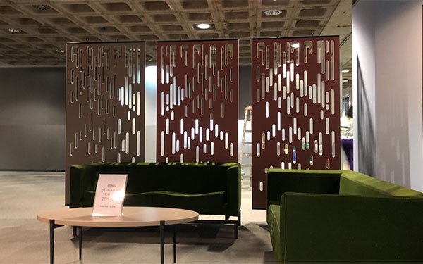 iga havalimanı felt keçe akustik perde uygulaması