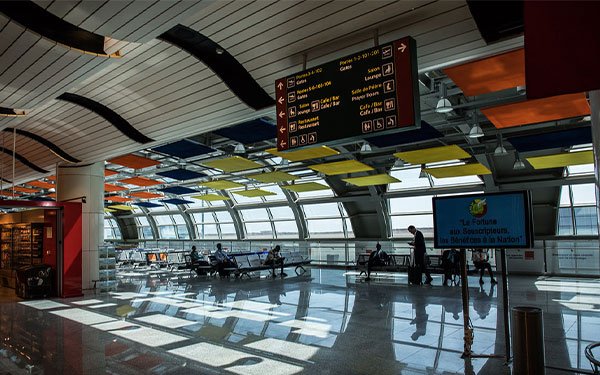 senegal havalimanı akustik tavan kaplama